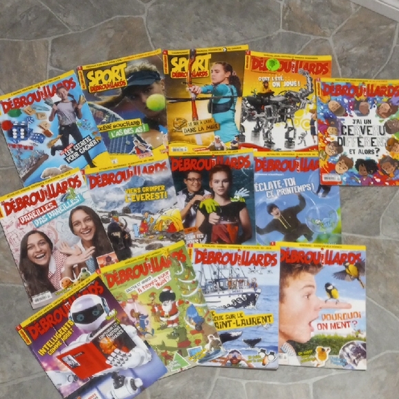 Les Débrouillards Magazines Enfants Kids Les Debrouillards Magazine Collection - Picture 1 of 1